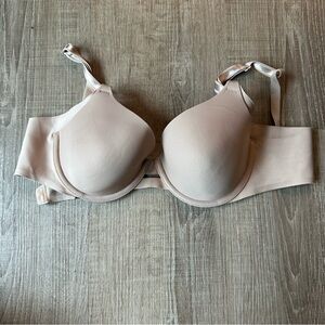 Warner's Soft Beige Women's Bra 34B Like new supportive design